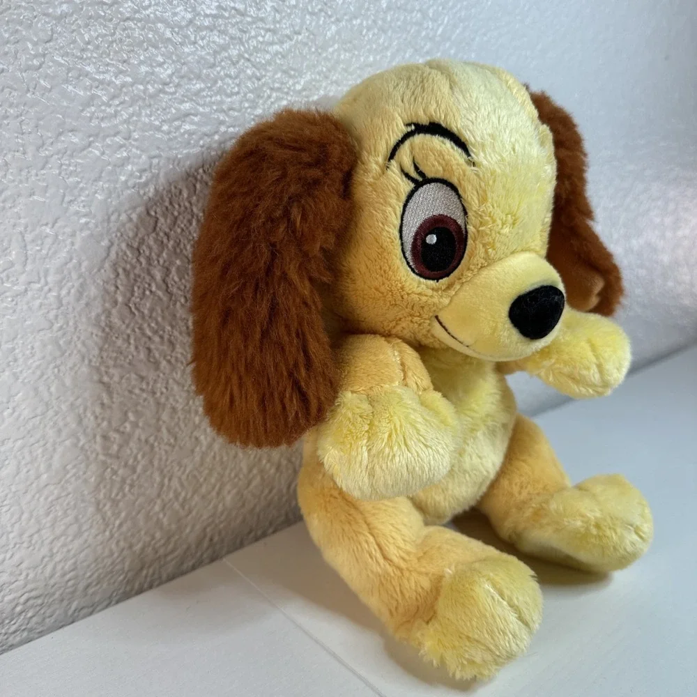 Disney Parks Disney Babies LADY And The Tramp Puppy Dog Plush Stuffed Animal